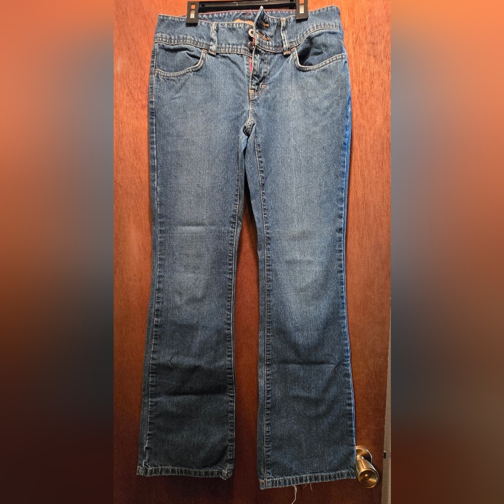 Tommy Jeans Blue Boot Cut Jeans Sz8/10 - Picture 2 of 9
